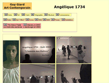 Tablet Screenshot of guygiard.artbabyart.net